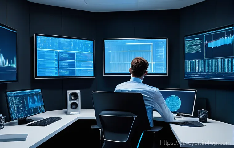 사이버 보안 자동화 도구의 구축 방법 - **Prompt 1: The Transformation from Cyber Chaos to Automated Calm**
A split image representing t...