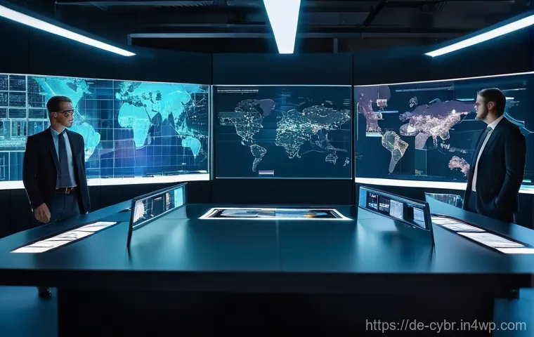 사이버 보안 자동화 도구와 비즈니스 연속성 - **Prompt: AI's Adaptive Defense Grid**
    An abstract, dynamic visual illustrating artificial intel...